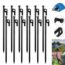 Heavy Duty Tent Pegs Steel Camping Hiking Outdoor Ground Stakes Metal Nail AU