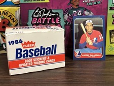 1986 Fleer Update - Andres Galarraga #U-44 (RC)