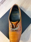 Hand Made Leather Lace-up, Dress Shoe, Cognac, Men’s Size 8 By Giffense — photo 9
