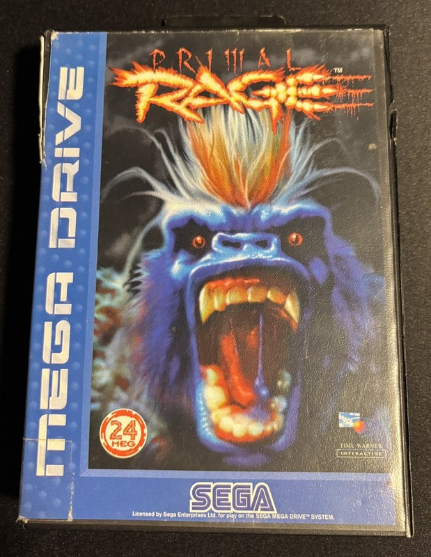Primal Rage - Sega Mega Drive - PAL - Complete With Manual