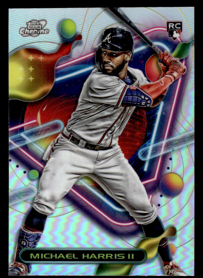 2023 Topps Cosmic Chrome #5 Michael Harris II Refractor Rookie Atlanta Braves