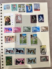 Lot of 50 Loose Caribbean Stamps Mostly Used Some Mint Great Starter Collection