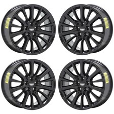 19" Cadillac CT6 Gloss Black wheels rims Factory OEM set 4762 EXCHANGE