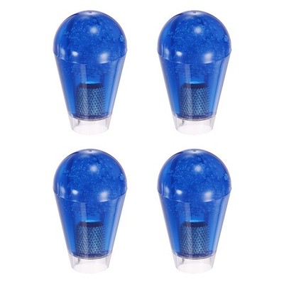 4Pcs M6-5.5 Ellipse Arcade Joystick Head 30mm Oval Rocker Balltop Handle Blue