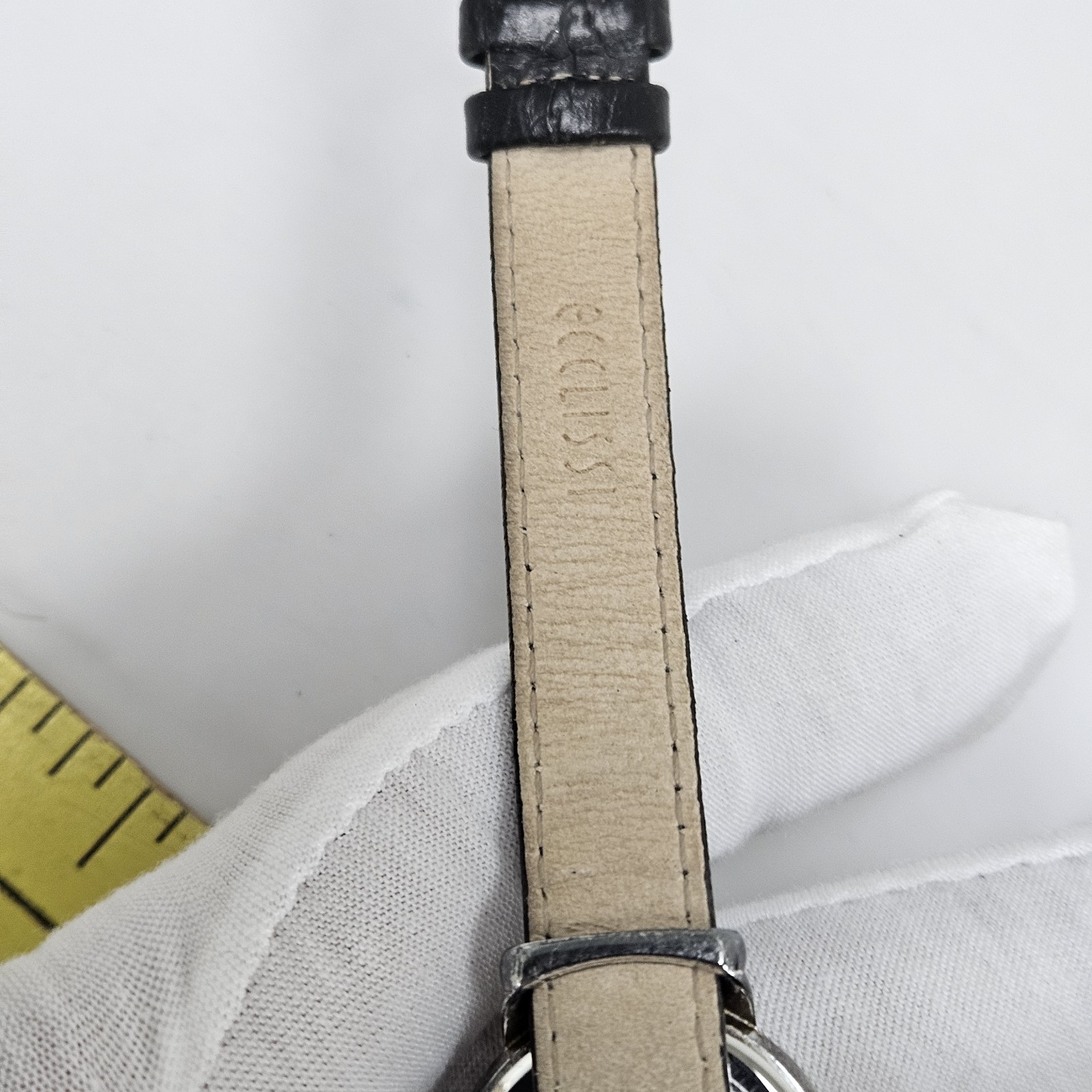 ECCLISSI 925 SOLID STERLING SILVER CASE LEATHER B… - image 6