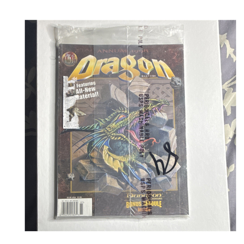 TSR Dragon Magazine Annual 1998  Role Playing Games ISSN 0279-6848
