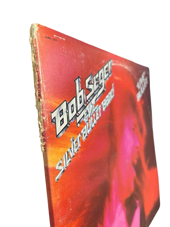 Lot of 3 Bob Seger LP Albums: Stranger In Town, The Distance, Live Bullet 2 LP’s Foto 4 de 4