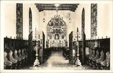 Riverside, California CA Mission Inn Original Vintage Real Photo Postcard RPPC