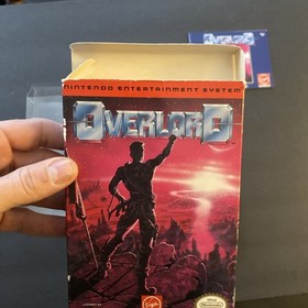 Overlord NES Nintendo Complete CIB Authentic! Good Condition! RARE!