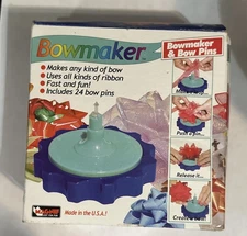 Bow-maker and Bow Pin Kit Maker Vintage Item #1102 Made In USA