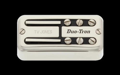 TV Jones Paul Yandell Duo-Tron Bridge Pickup  Universal Mount - Nickel