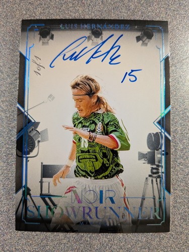 2025-26 Panini Noir Road To The World Cup Luis Hernandez 1/1 Auto 🔥On Card