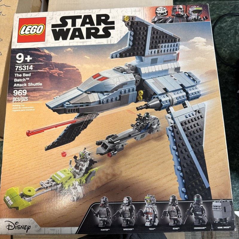 LEGO Star Wars The Bad Batch Attack Shuttle 75314 NEW SEALED