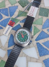 Vintage Watch Diver Automatic Double Crown Andowatch Nos