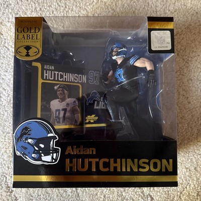 Aidan Hutchinson NFL 7'' Figure McFarlane's SportsPicks Detroit Lions Gold Label