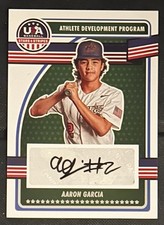 2023 Panini USA Baseball Stars & Stripes Auto Aaron Garcia #ADPS-AA