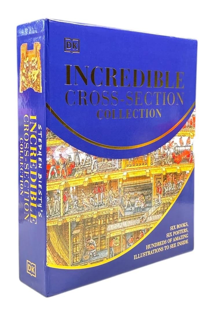 Stephen Biestys Incredible Cross-Sections 6-Book Collection Bo | Stephen Biesty