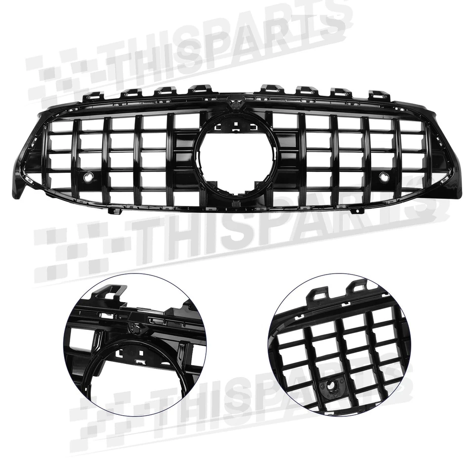 Front Bumper Grille Conversion Kit To CLA 45S Style For 2020-2022 Benz W118 CLA Foto 3 de 4