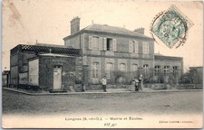 78 LONGNES - town hall and schools