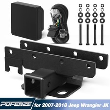 Tow Hitch Trailer Kit For 2007-2018 Jeep Wrangler Jk Trailer Hitch Receiver Kit Tow Hitch Trailer Kit For 2007-2018 Jeep Wrangler Jk Trailer Hitch Receiver Kit