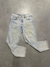 Vintage Levis 550 Orange Tab Jeans Men 38x32 Acid Wash 80s Straight Leg USA Made