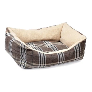 Aumüller Plush Sofa Bed Schottland Brown 50 cm Washable Dog Sofa Bed