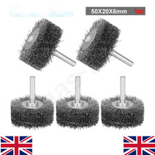 2" Stainless Steel Wire Wheel Brush for Die Grinder Drill Rotary Tool 1/4" Shank
