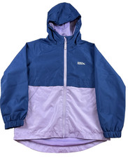 Eddie Bauer Jacket Kids Small 7/8 Hooded Windbreaker Lightweight Coat