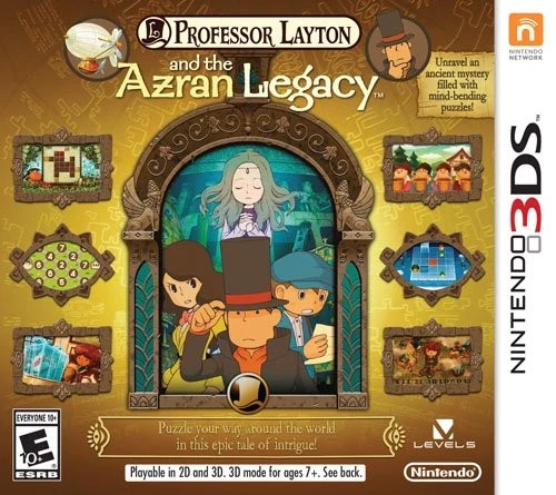 Professor Layton & the Azran Legacy - Nintendo 3DS
