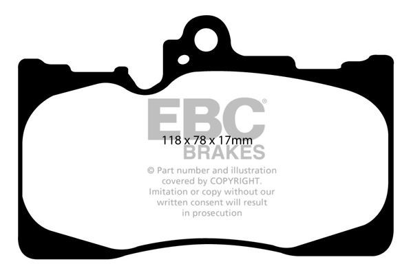 EBC PD06KF363 HIGH PERFORMANCE BRAKE KIT Front