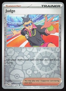 Judge Trainer Pokemon Card | eBay