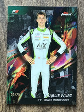 05/25 Black Refractor Charlie Wurz #58 - 2024 Topps Finest Formula 1 F1 F3 Card