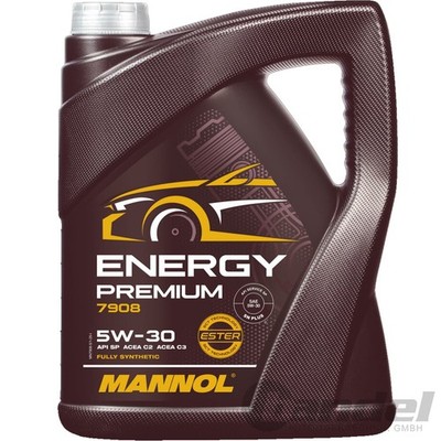 5L MANNOL ENERGY PREMIUM 5W-30 MOTORÖL passend für ACEA C3 VW 505.01 GM dexos2