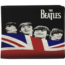 THE BEATLES 'flag' official bifold wallet