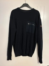 Paul & Shark Yachting Navy Wool Blend Jumper – Size L