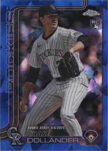 2025 Topps Update Stars of MLB #SMLB68 Chase Dollander RC Colorado