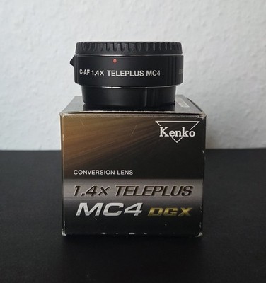 Kenko DGX C-AF 1.4x Teleplus MC4 Converter AF - Canon EOS Digital Neuer Zustand