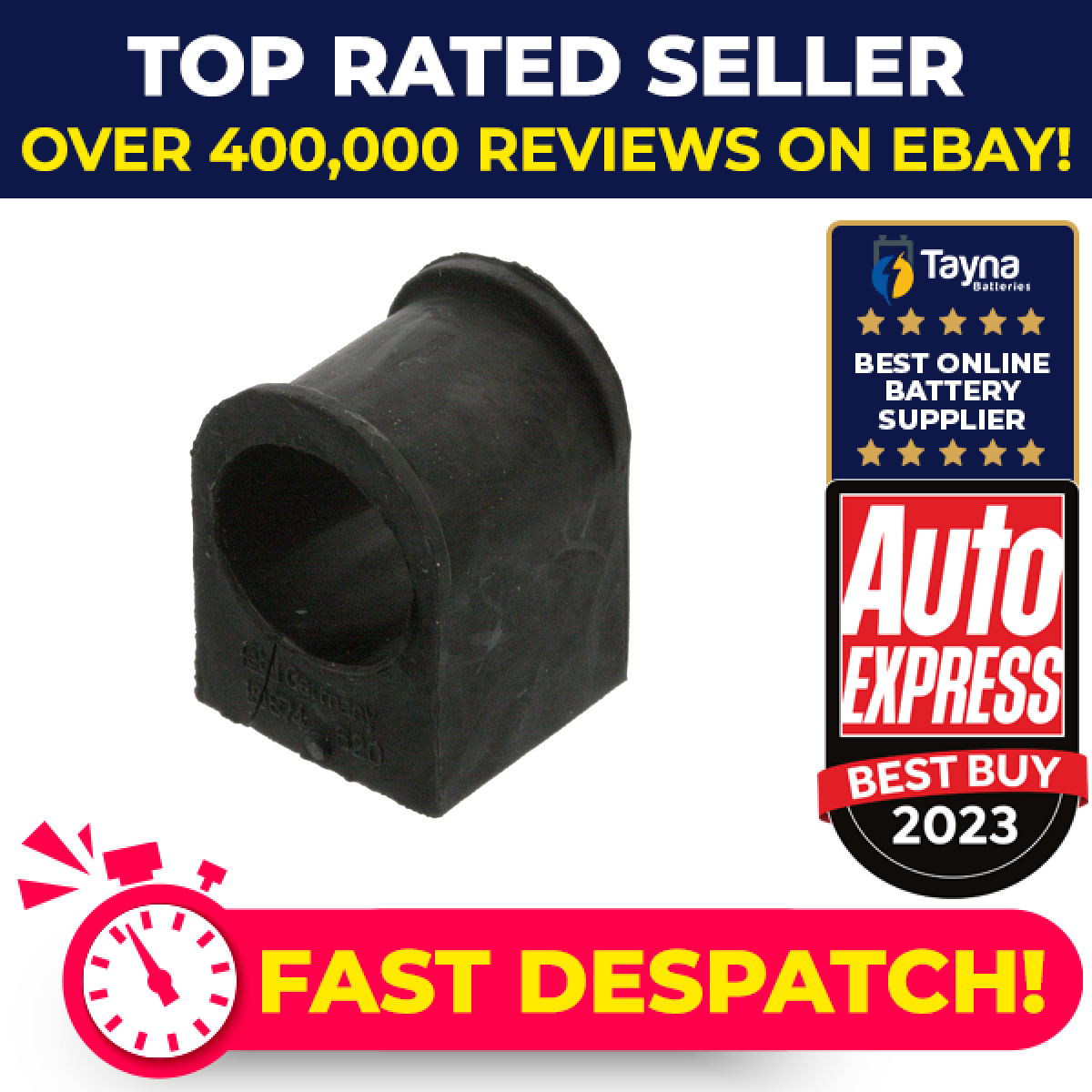Anti Roll Bar Bush fits MERCEDES SPRINTER 903, 904 2.9D Front 96 to 06 OM602.980