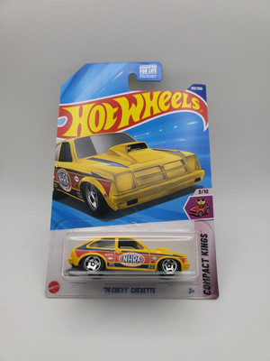 Hot Wheels 2025 '76 Chevy Chevette Yellow Compact Kings 3/10