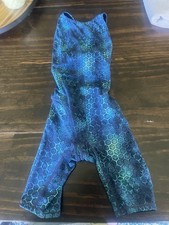 TYR Competitive Thresher One Piece Kneesuit Size 18 Swimming 71 Nylon 29 Lycra