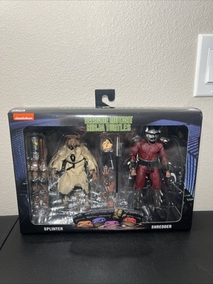 NECA TMNT Movie Splinter and Shredder - 2pack