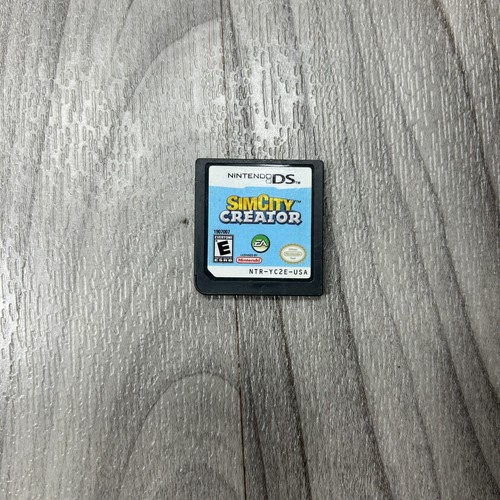 Nintendo DS NTR-005 SimCity Creator Video Game Cartridge 2008 Electronic Arts