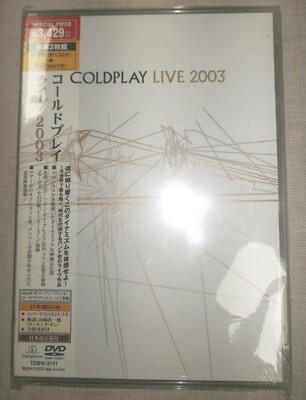 Coldplay   Live 2003..DVD + CD..Japan..TOBW 3141..Promo..OBI..Sealed