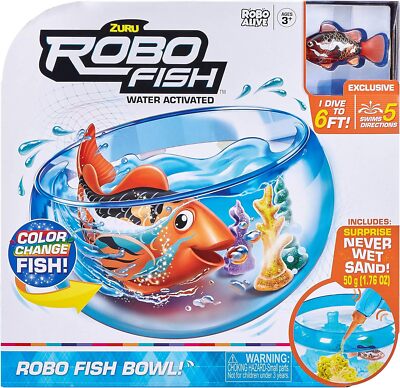 ZURU Robo Fisch Roboter Schwimmen Haustiere Fischtank