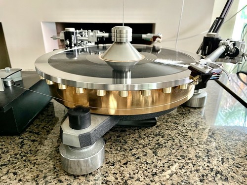Wayne's Audio Turntable Periphery Stabilizing Outer Ring Clamp GS-3 Basis VPI Mi - Picture 10 of 10