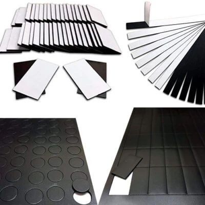 THE MAGNET SHOP Magnets for Crafts, Magnetic Strips Self-Adhesive - Small Sticky Magnetic Dots