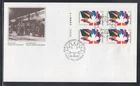 Canada Scott 1270 UL Pl Blk FDC - Multiculturalism