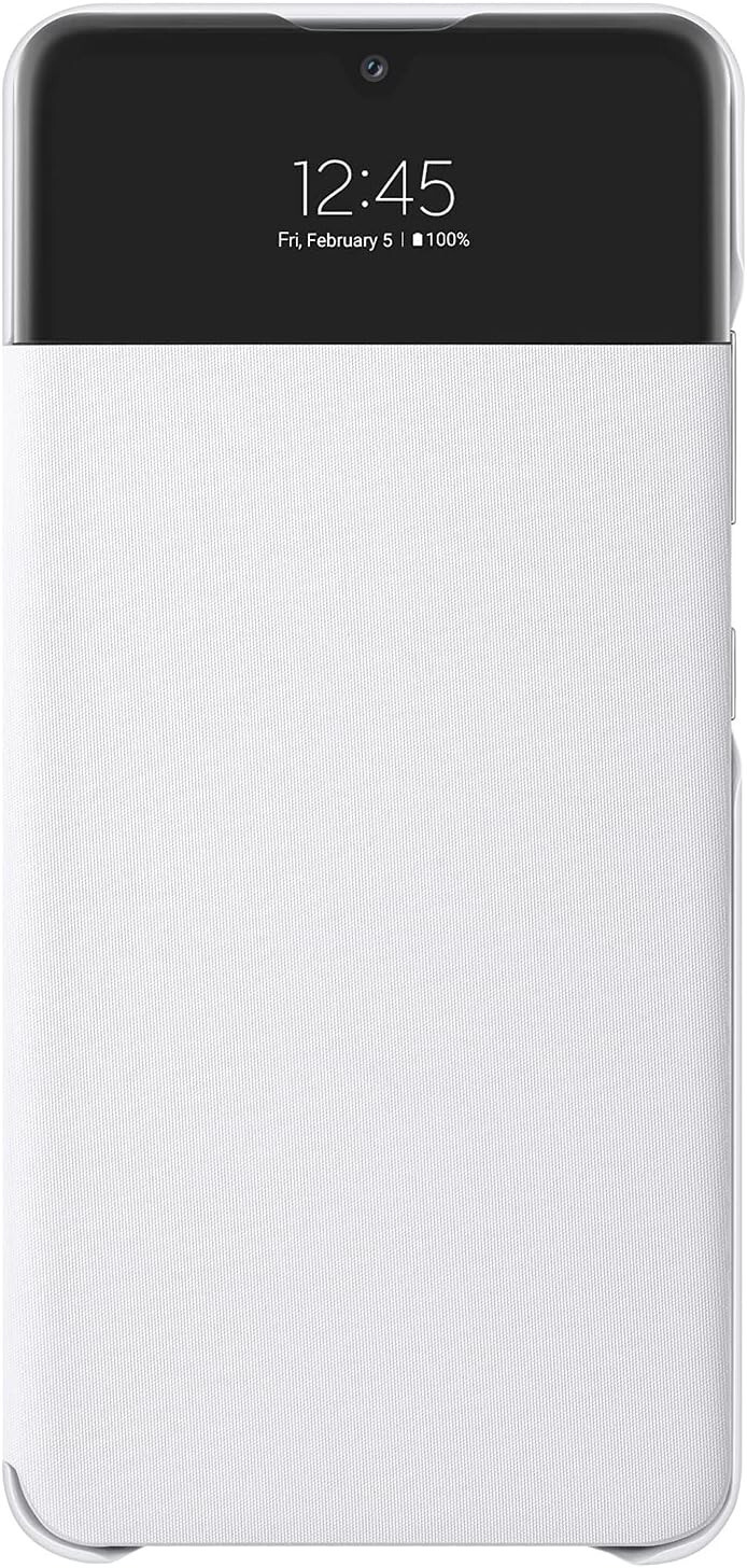Etui Smart View Samsung pour Galaxy A32 Blanc