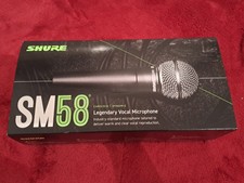 Shure Sm58 Wired Dynamic Microphone - Sm58-lce Pouch And Mic Clip Stand Included