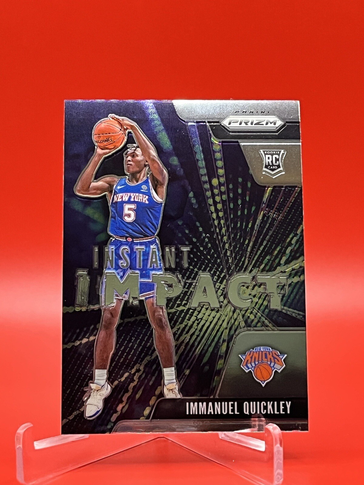 Immanuel Quickley Rookie Card! 2020-21 PANINI PRIZM INSTANT IMPACT #20 ...